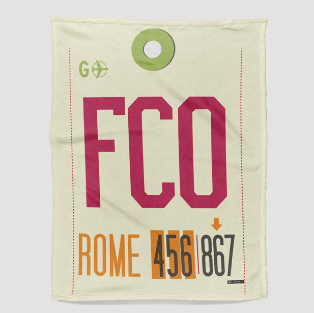 FCO - Blanket - Airportag