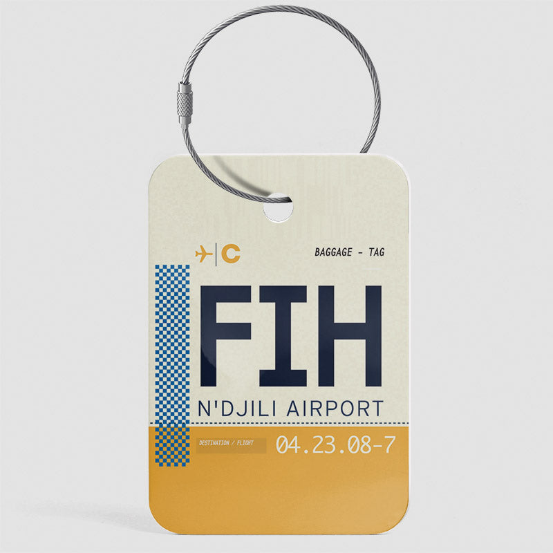 FIH - Étiquette de bagage