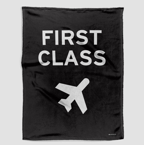 First Class - Blanket - Airportag