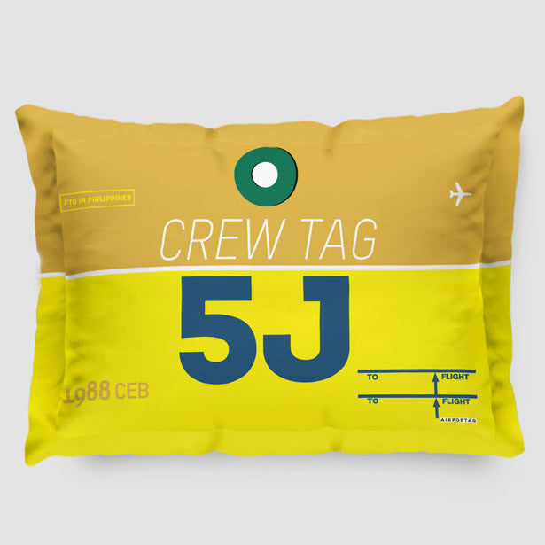 5J - Pillow Sham - Airportag