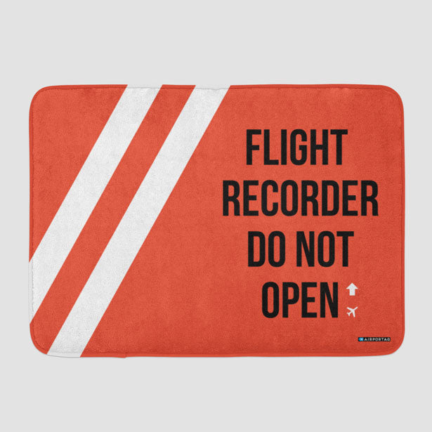 Flight Recorder - Bath Mat - Airportag