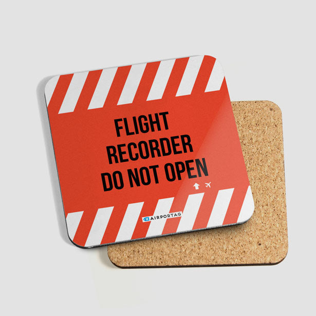 Flight Recorder - Coaster - Airportag