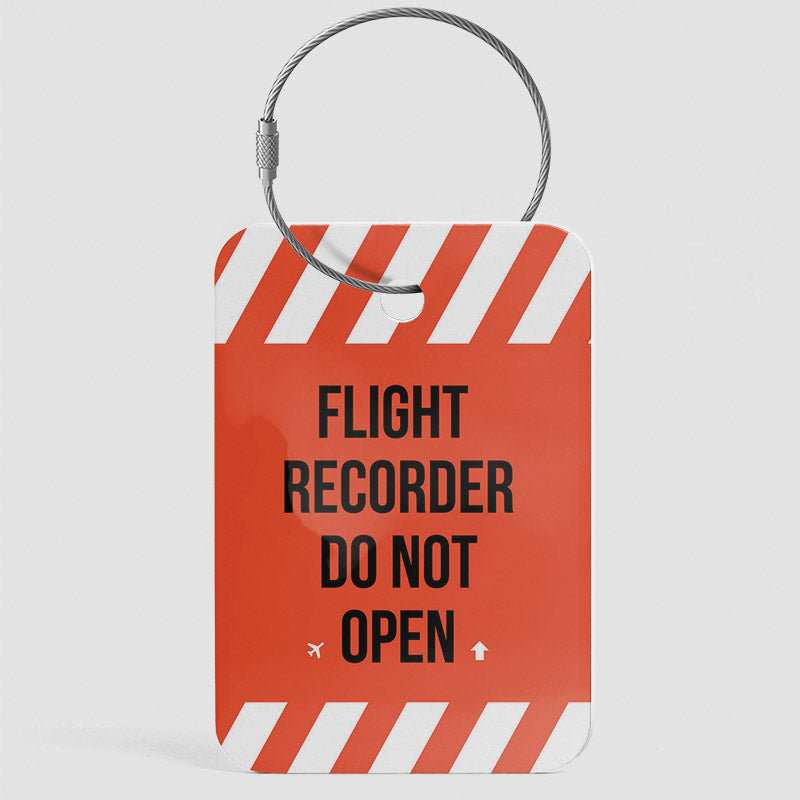 Flight Recorder - Luggage Tag