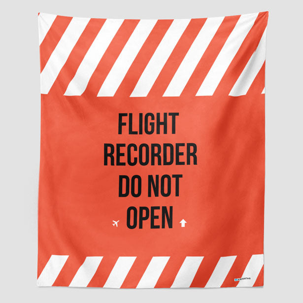 Flight Recorder - Wall Tapestry - Airportag