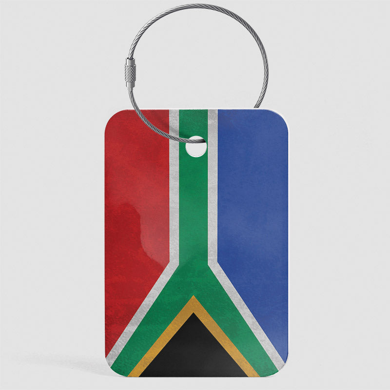南アフリカの国旗 - 荷物タグ