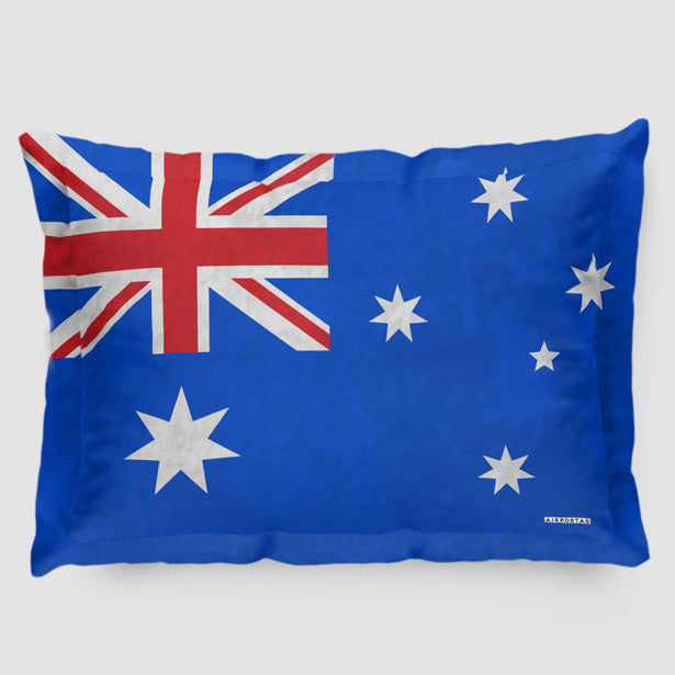 Australian Flag - Pillow Sham - Airportag
