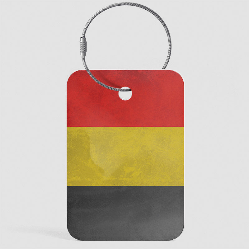 ベルギーの旗 - 荷物タグ