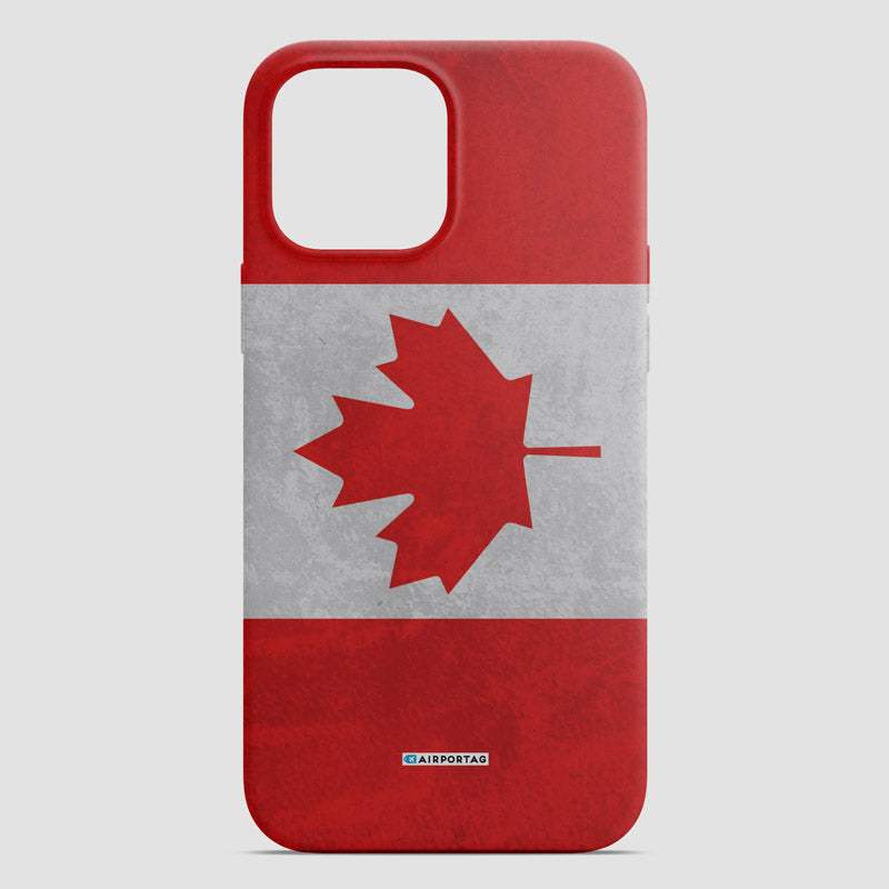 カナダの国旗 - 電話ケース