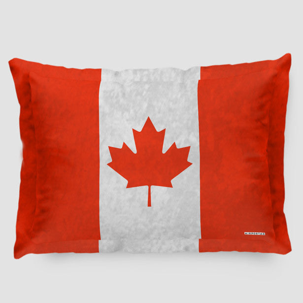 Canadian Flag - Pillow Sham - Airportag