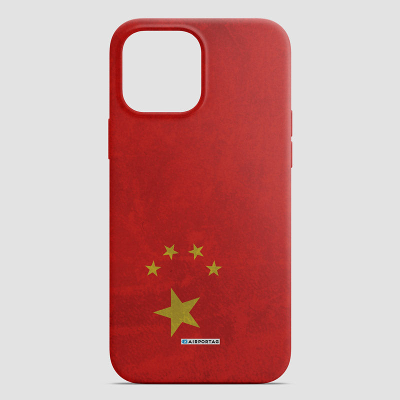 中国の国旗 - 電話ケース