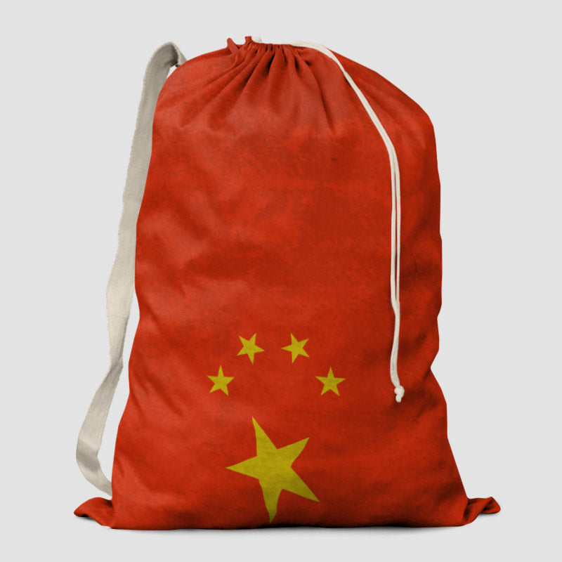Chinese Flag - Laundry Bag - Airportag