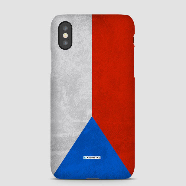 Czech Republic Flag - Phone Case - Airportag