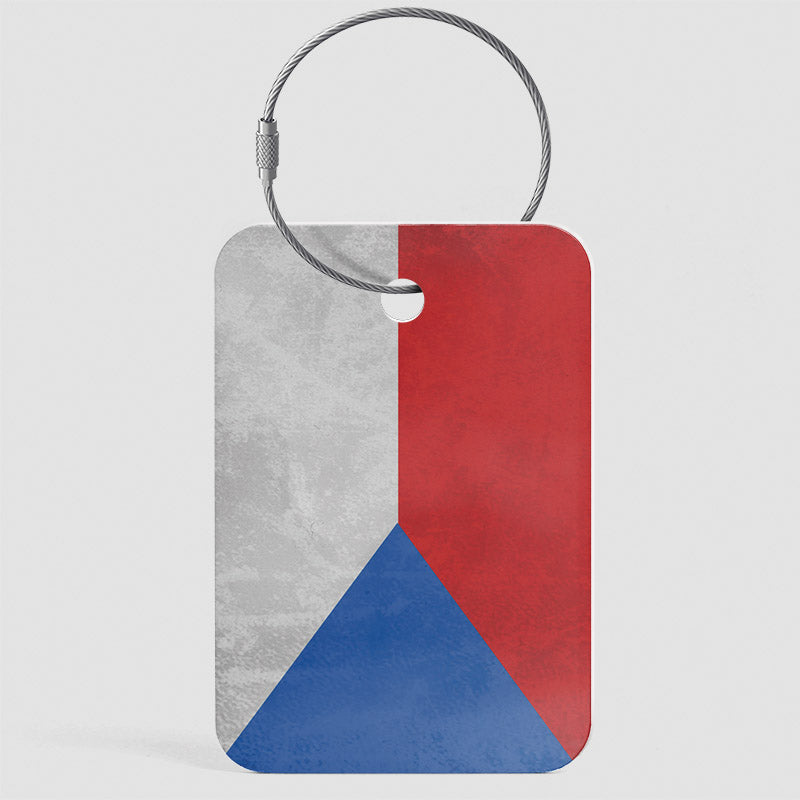 チェコ共和国の旗 - 荷物タグ