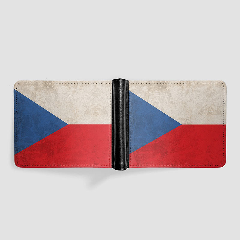 Czech Republic Flag - Men's Wallet