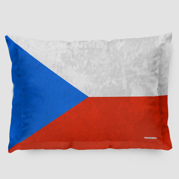 Czech Republic Flag - Pillow Sham - Airportag