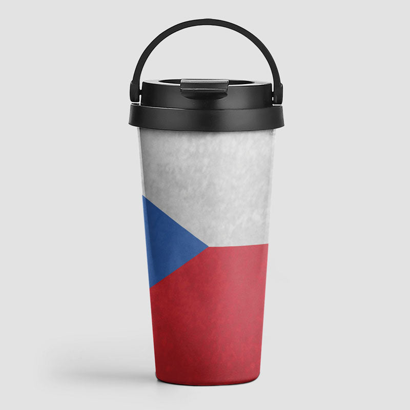 Czech Republic Flag - Travel Mug