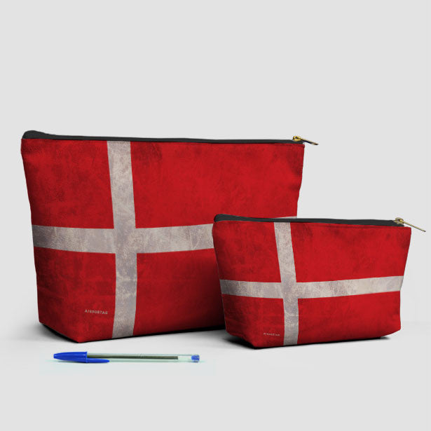 Danish Flag - Pouch Bag - Airportag