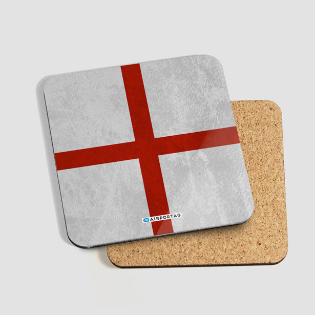 England's Flag - Coaster - Airportag