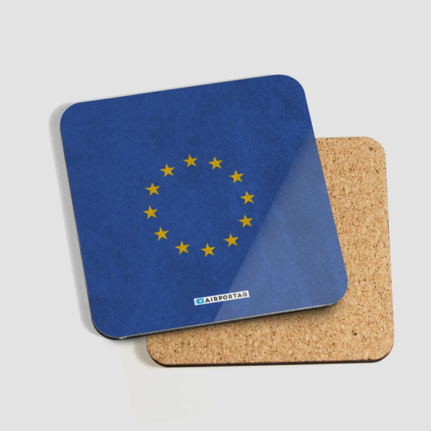 European Flag - Coaster - Airportag