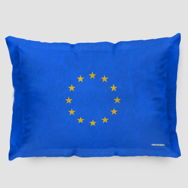 European Flag - Pillow Sham - Airportag