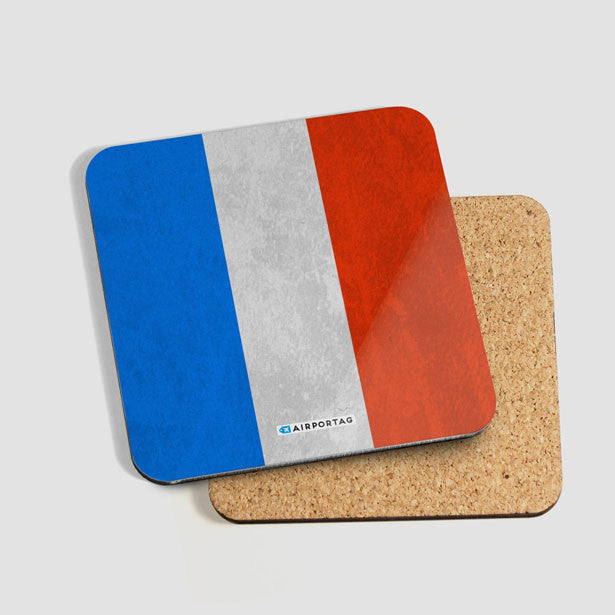 French Flag - Coaster - Airportag