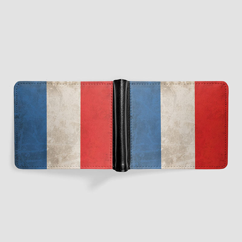 Drapeau Français - Portefeuille Homme