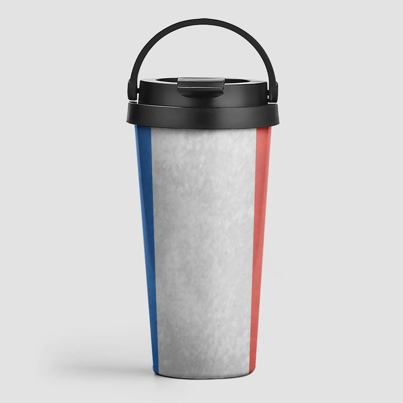 フランス国旗 - トラベルマグ