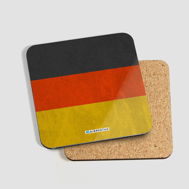 German Flag - Coaster - Airportag