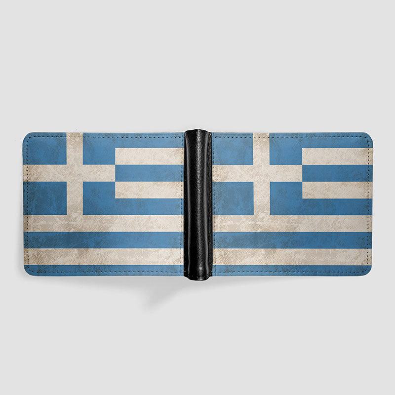 Greek Flag - Men's Wallet