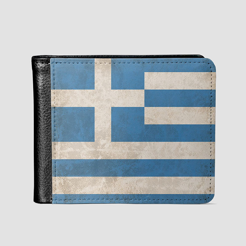Greek Flag - Men's Wallet