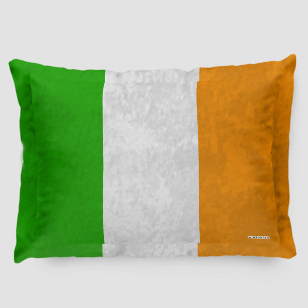 Irish Flag - Pillow Sham - Airportag