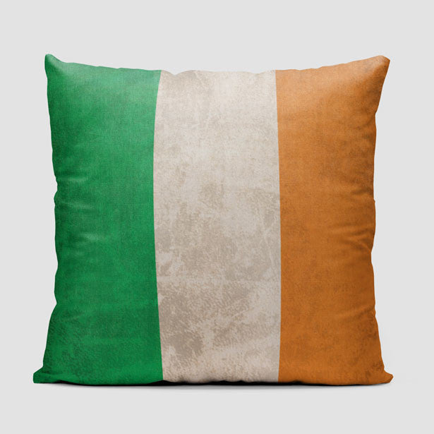 Irish Flag - Throw Pillow - Airportag