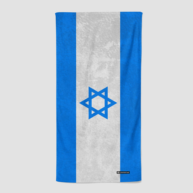 Israeli Flag - Beach Towel - Airportag