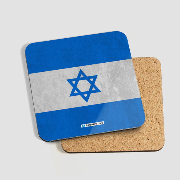 Israeli Flag - Coaster - Airportag