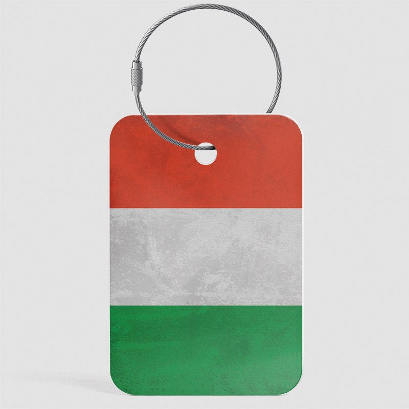 イタリア国旗 - 荷物タグ