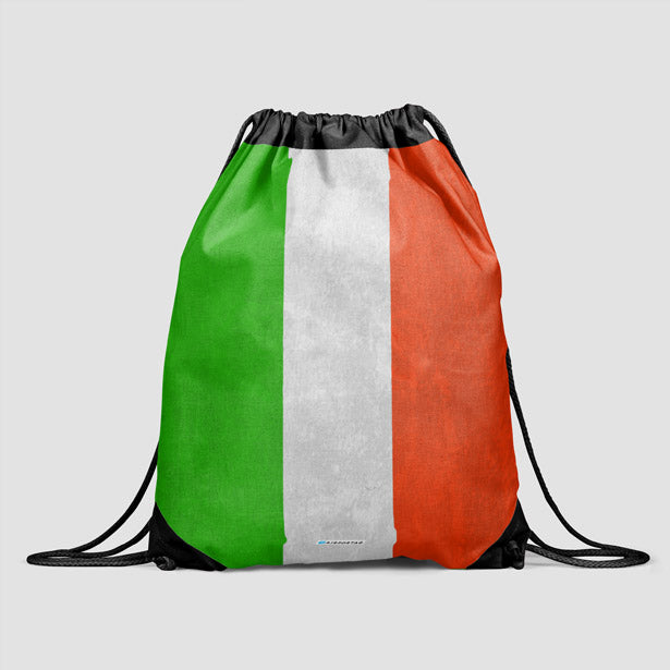 Italian Flag - Drawstring Bag - Airportag