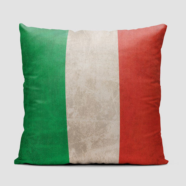 Italian Flag - Throw Pillow - Airportag