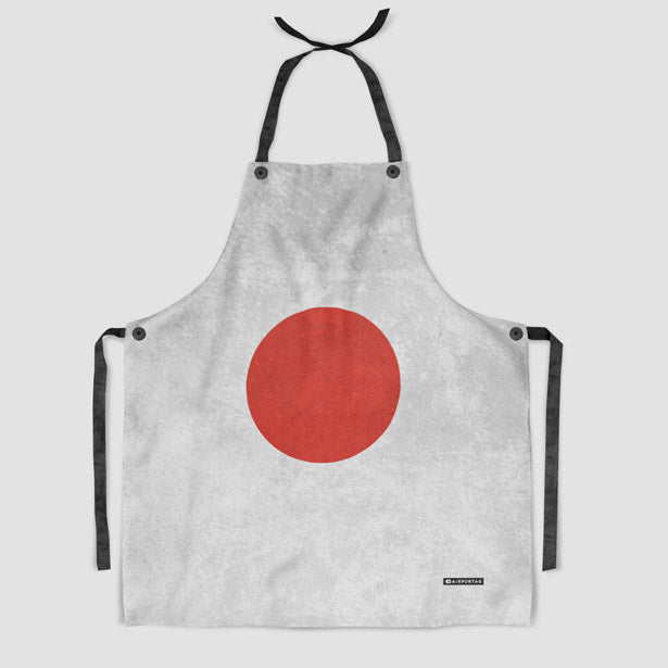 Japanese Flag - Kitchen Apron - Airportag