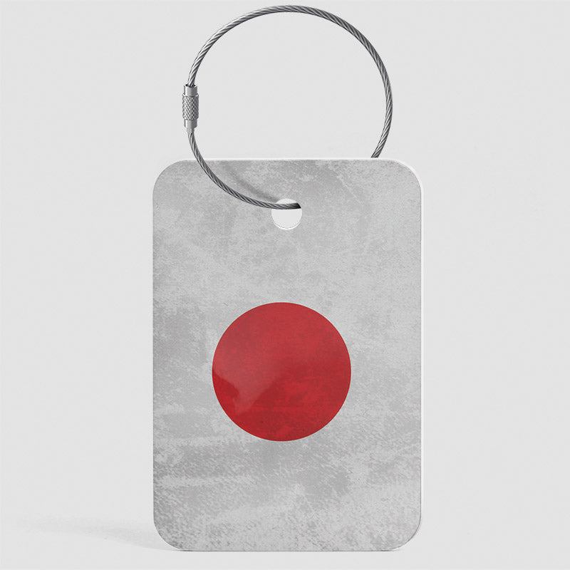 日本の国旗 - 荷物タグ
