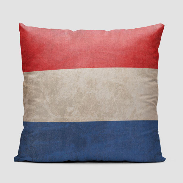 Dutch Flag - Throw Pillow - Airportag