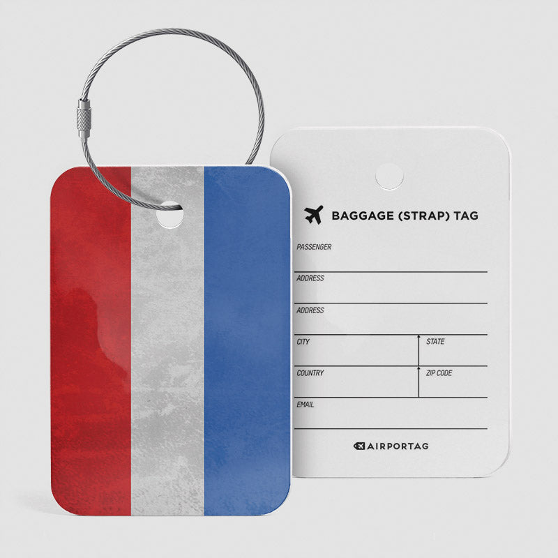 Dutch Flag - Luggage Tag