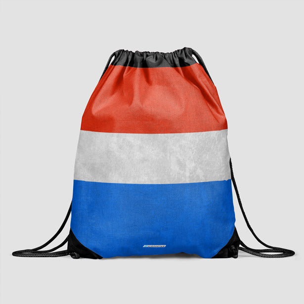Dutch Flag - Drawstring Bag - Airportag