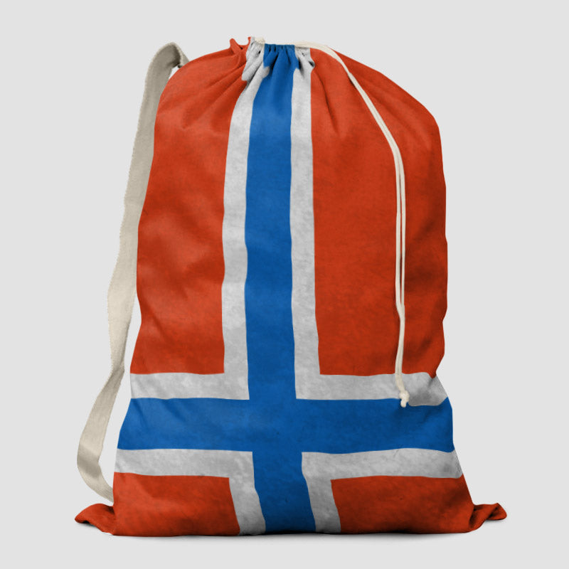 Norwegian Flag - Laundry Bag - Airportag