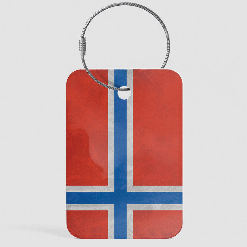 ノルウェー国旗 - 荷物タグ