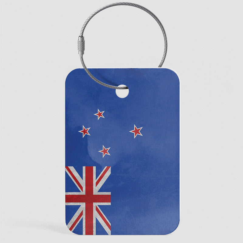 Drapeau de la Nouvelle-Zélande - Étiquette de bagage