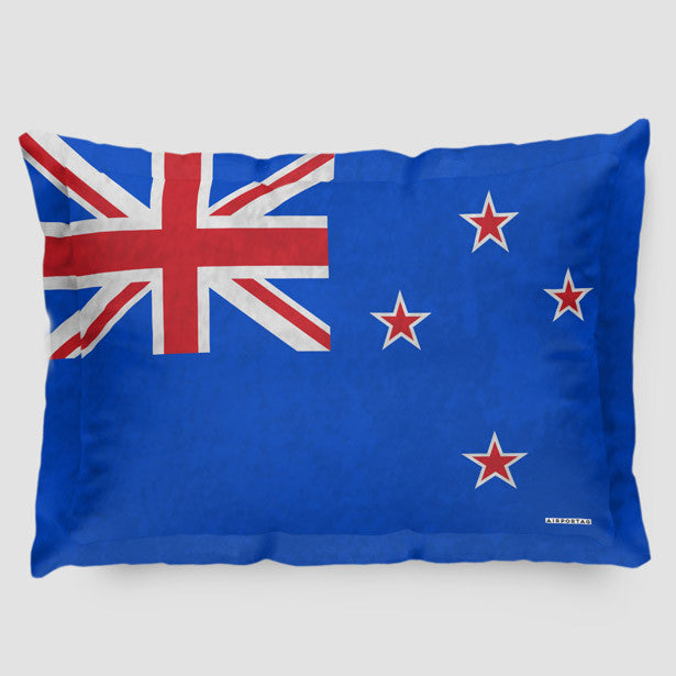 New Zealand Flag - Pillow Sham - Airportag