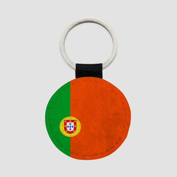 Portuguese Flag - Round Keychain