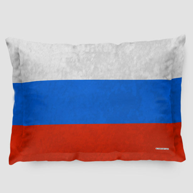 Russian Flag - Pillow Sham - Airportag