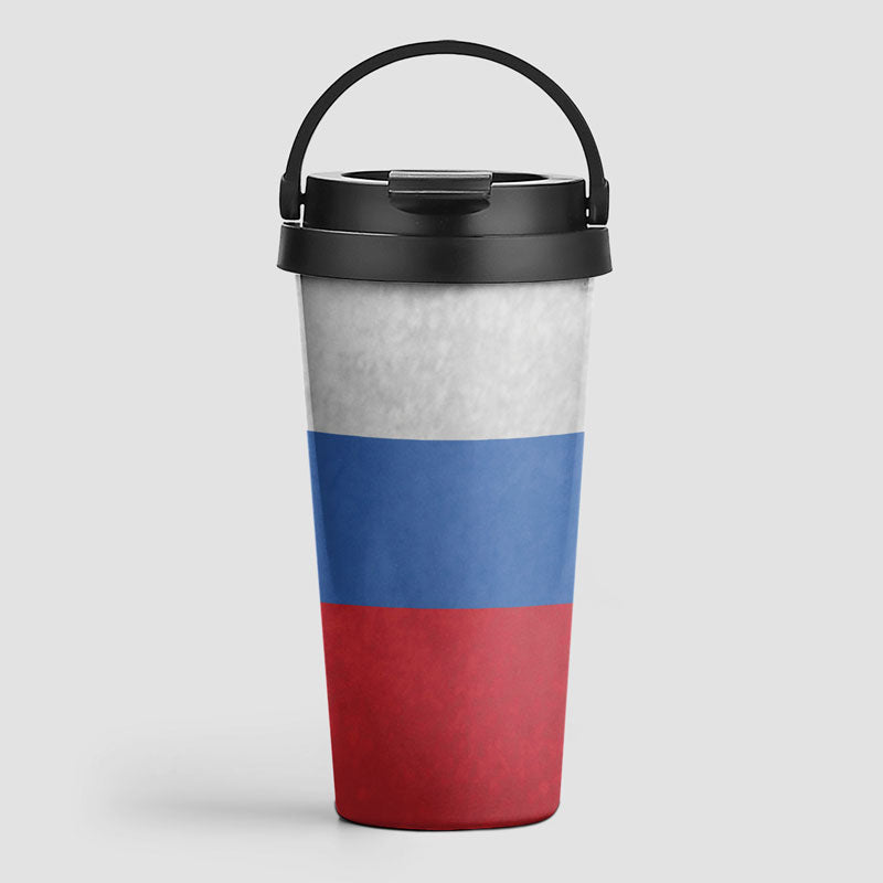 Russian Flag - Travel Mug