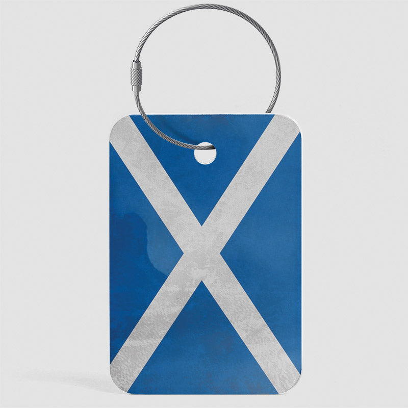 スコットランドの旗 - 荷物タグ